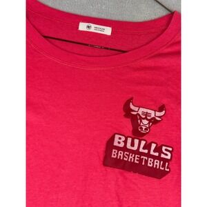 47 Women's Medium Chicago Bulls‎ Basketball Long Sleeve T-Shirt NWT